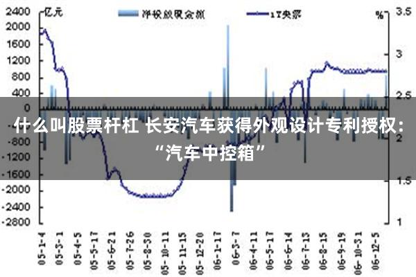 什么叫股票杆杠 长安汽车获得外观设计专利授权：“汽车中控箱”